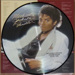 JACKSON, MICHAEL THRILLER Limited Picture Vinyl 12" винил