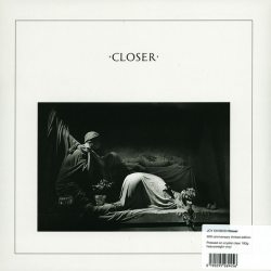 JOY DIVISION CLOSER (40TH ANNIVERSARY) Limited 180 Gram Clear Vinyl 12" винил