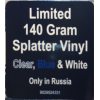 ZAZ ZAZ Limited Splatter Clear, Blue & White Vinyl Only in Russia 12" винил