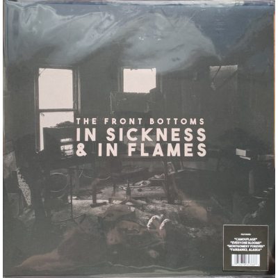 FRONT BOTTOMS, THE IN SICKNESS & IN FLAMES Grey Vinyl Gatefold 12" винил