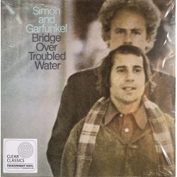 SIMON & GARFUNKEL BRIDGE OVER TROUBLED WATER Clear Vinyl 12" винил