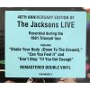 JACKSONS, THE LIVE Black Vinyl Gatefold 12" винил
