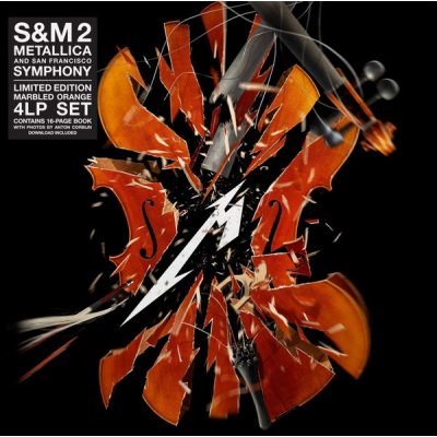 METALLICA S&M2 (SAN FRANCISCO SYMPHONY), 4 LP (Limited Edition, Orange Marbled Vinyl)