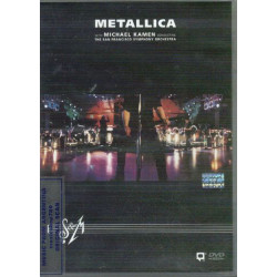 METALLICA (WITH MICHAEL KAMEN CONDUCTING THE SAN FRANCISCO SYMPHONY ORCHESTRA) S&M, 2DVD