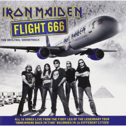 IRON MAIDEN FLIGHT 666 THE ORIGINAL SOUNDTRACK CD