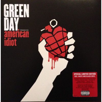 GREEN DAY AMERICAN IDIOT Limited Edition Coloured Vinyl Gatefold 12" винил
