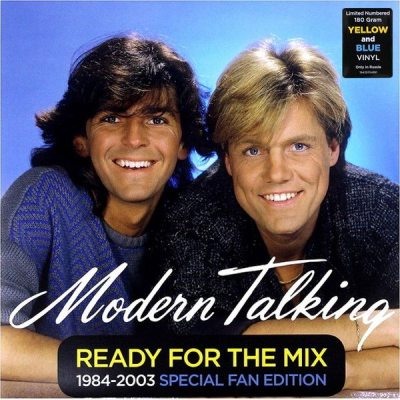 MODERN TALKING READY FOR THE MIX 1984/2003 SPECIAL FAN EDITION Limited Numbered 180 Gram Yellow and Blue Vinyl Gatefold 12" винил