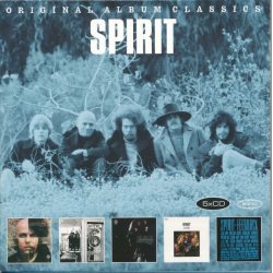 SPIRIT ORIGINAL ALBUM CLASSICS (SPIRIT, THE FAMILY THAT PLAYS TOGETHER, CLEAR, TWELVE DREAMS OF DR. SARDONICUS, FEEDBACK) Box Set, 5CD