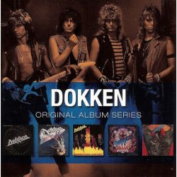 DOKKEN ORIGINAL ALBUM SERIES (BREAKING THE CHAINS TOOTH AND NAIL UNDER LOCK AND KEY BACK FOR THE ATTACK BEAST FROM THE EAST) BOX SET CD