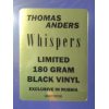 ANDERS, THOMAS WHISPERS Limited 180 Gram Black Vinyl Exclusive in Russia 12" винил