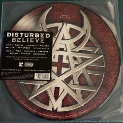 DISTURBED BELIEVE Limited Picture Vinyl 12" винил