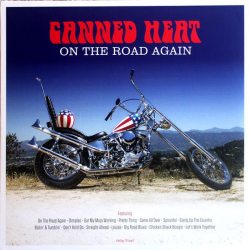 CANNED HEAT ON THE ROAD AGAIN 180 Gram Black Vinyl 12" винил