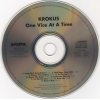 KROKUS ONE VICE AT A TIME CD